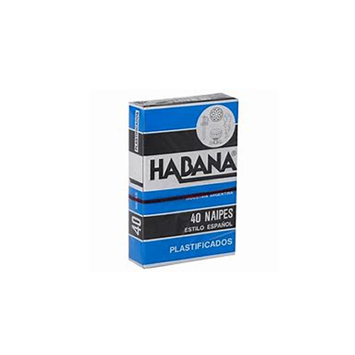 NAIPES HABANA X40 PLASTIFICADO