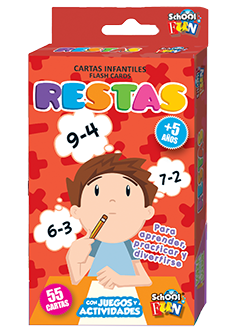 CARTAS INFANTILES SCHOOL FUN RESTAS