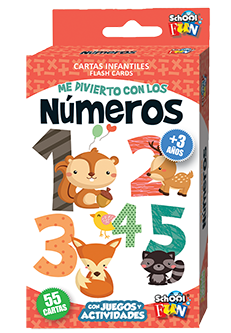 CARTAS INFANTILES SCHOOL FUN ME DIVIERTO CON NUMEROS