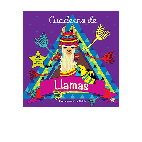 LIBRO CUADERNO DE LLAMAS