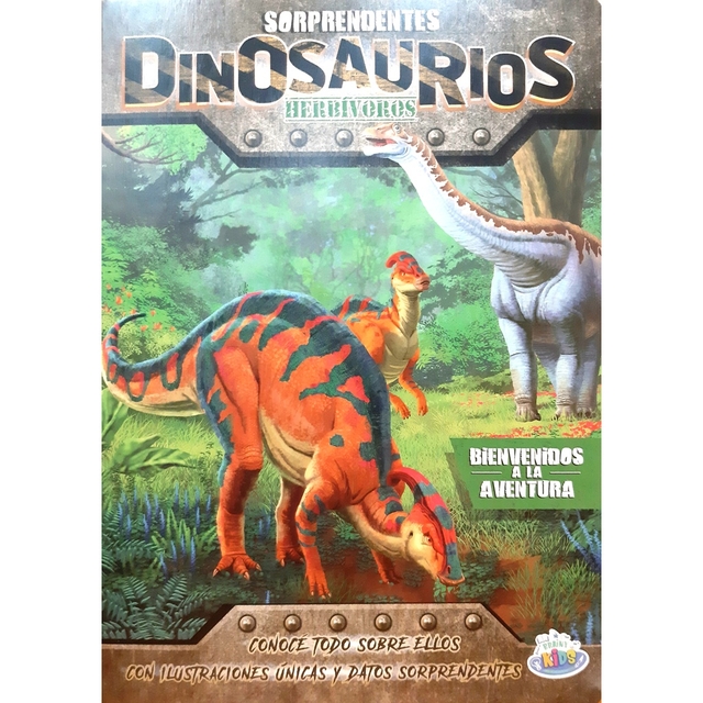 LIBRO SUN RICE DINOSAURIOS HERBIVOROS LIQUIDACION