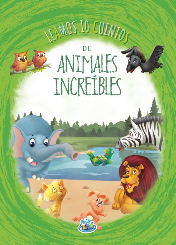 LIBRO BRAINY KIDS 10 CUENTOS ANIMALES INCREIBLES