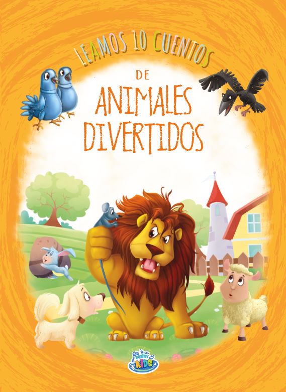 LIBRO BRAINY KIDS 10 CUENTOS ANIMALES DIVERTIDOS