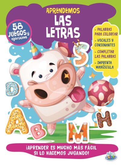 LIBRO BRAINY KIDS APRENDEMOS LAS LETRAS DEL ABECEDARIO