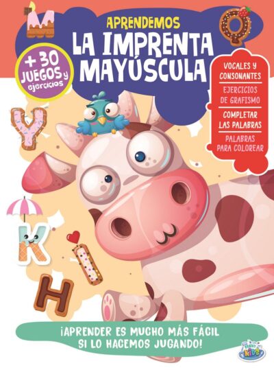 LIBRO BRAINY KIDS APRENDEMOS LA IMPRENTA MAYUSCULA