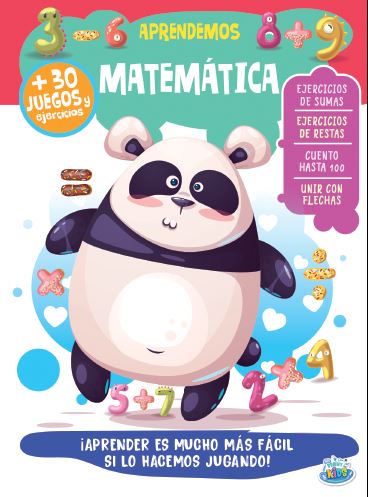 LIBRO BRAINY KIDS APRENDEMOS MATEMATICA