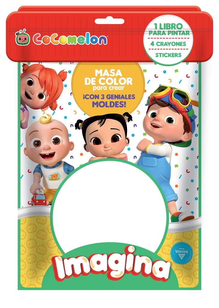 SET VERTICE FLOW PACK IMAGINA CON MASAS COCOMELON