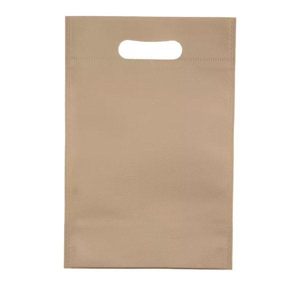 BOLSA TELA 30X40X10CM RIÑON BEIGE