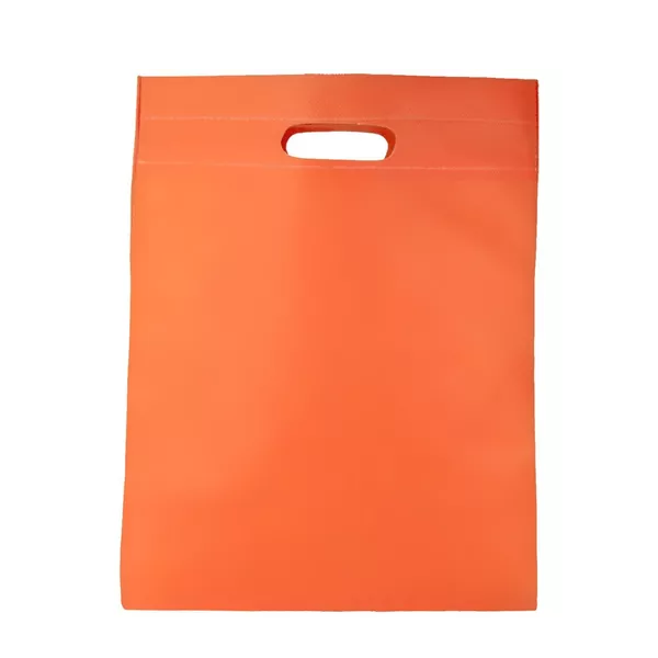 BOLSA TELA 30X40X10CM RIÑON NARANJA