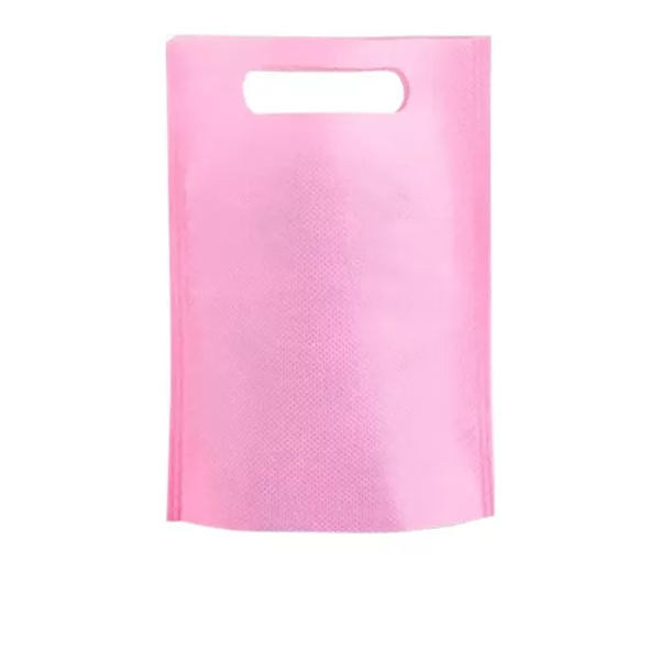 BOLSA TELA 30X40X10CM RIÑON ROSA