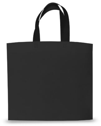 BOLSA TELA 45X40X10CM C/MANIJA NEGRO