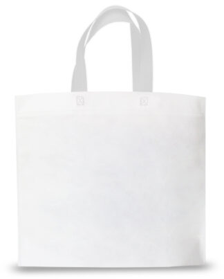 BOLSA TELA 60X50X10CM C/MANIJA BLANCO