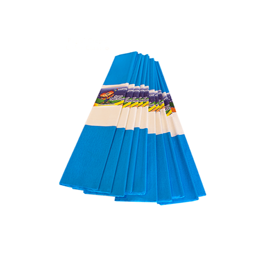 PAPEL CREPE LISO LUMA X10 BANDERA