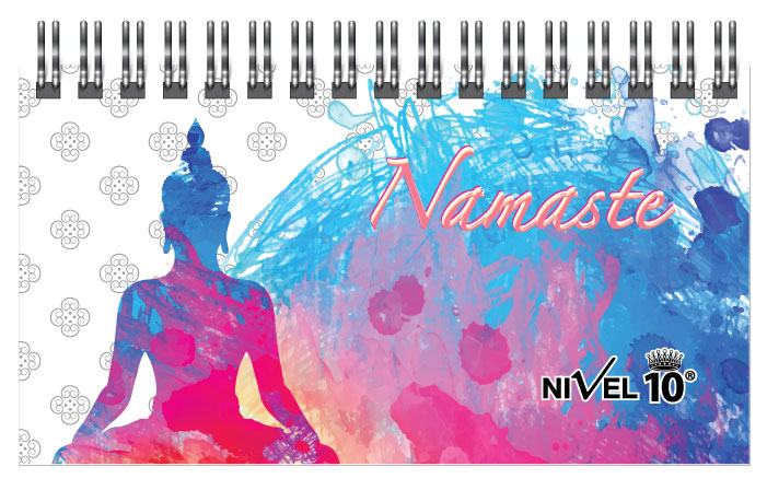 AGENDA NIVEL 10 POWER LINEA NAMASTE C/ELASTICO