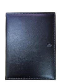 AGENDA NIVEL 10 TOP SIMIL CUERO NEGRO