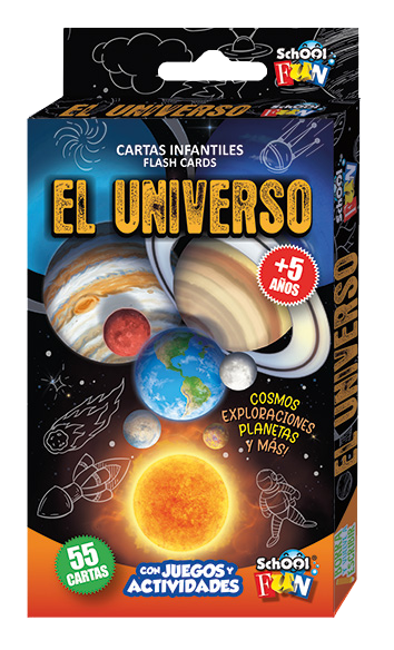 CARTAS INFANTILES SCHOOL FUN EL UNIVERSO