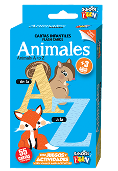 CARTAS INFANTILES SCHOOL FUN ANIMALES DE A - Z