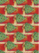 PAPEL MURESCO P/REGALO 70X100 X10 ARBOL NAVIDAD