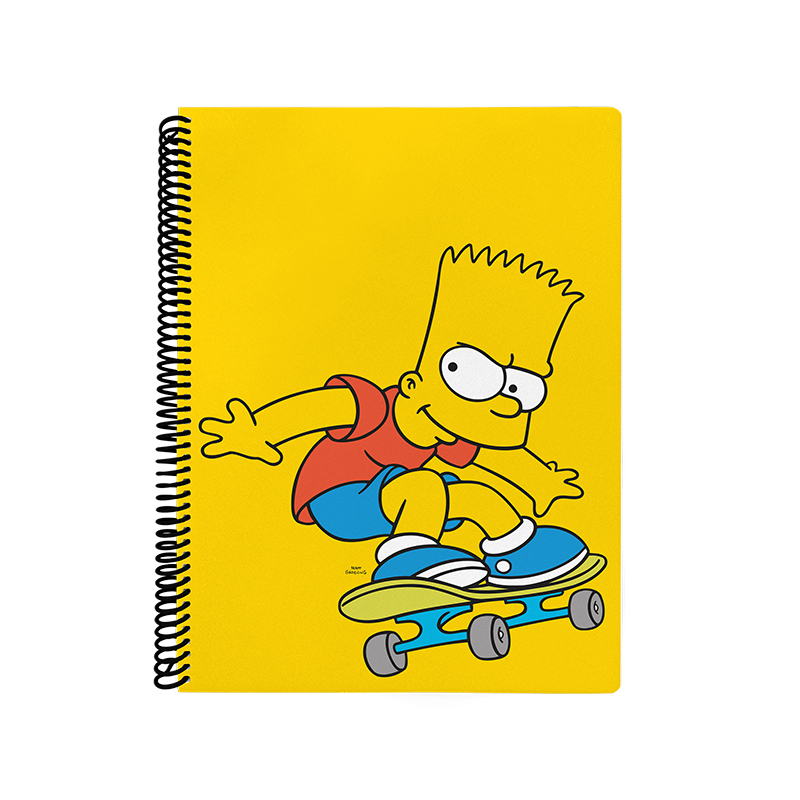 CUADERNO MOOVING A4 UNIVERSITARIO 80H SIMPSONS