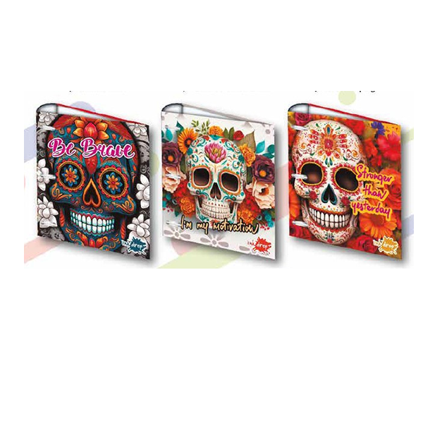 CARPETA 2 TAPAS Nº3 INKDROP CALAVERAS