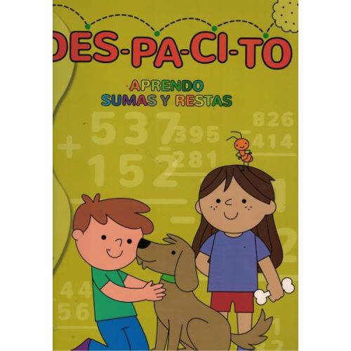 LIBRO COLECCION DESPACITO SUMAR Y RESTAR