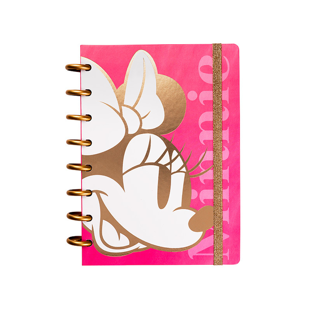 CUADERNO MOOVING LOOP MINNIE MOUSE A5 CON DISCOS