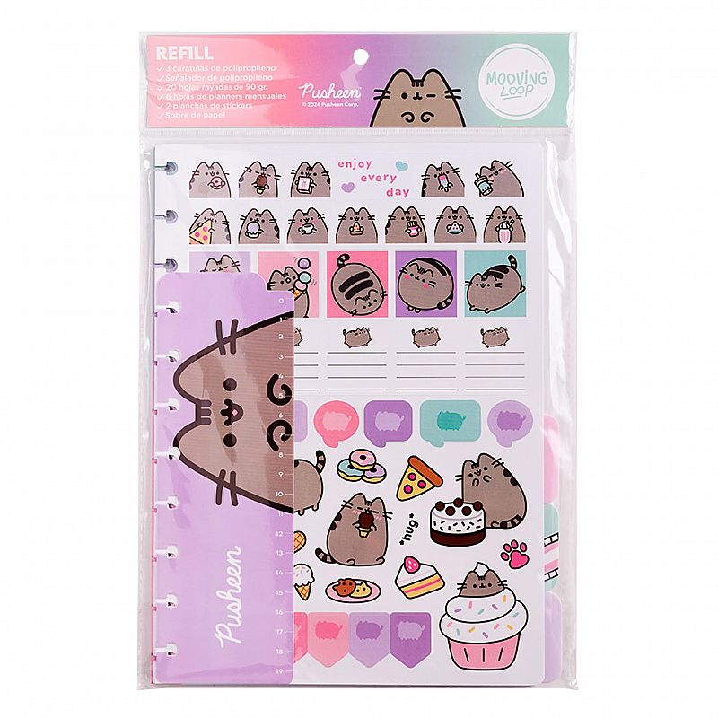 REPUESTO MOOVING LOOP REFILL PUSHEEN A4