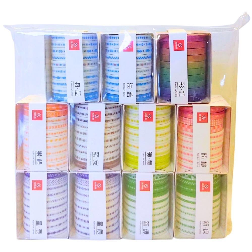 CINTA CSA WASHI TAPE 5MMX2M X10