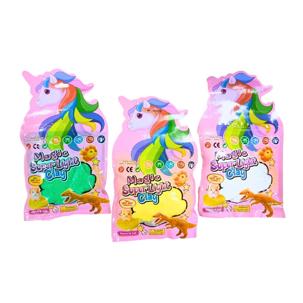 MASA COLOURS SLIME 60G UNICORNIO EN SOBRE CIERRE FACIL