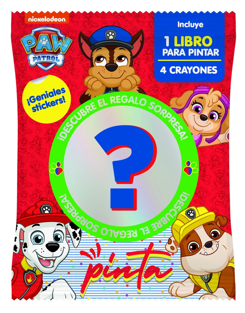 SET VERTICE MINI SORPRESA PAW PATROL DISCONTINUO