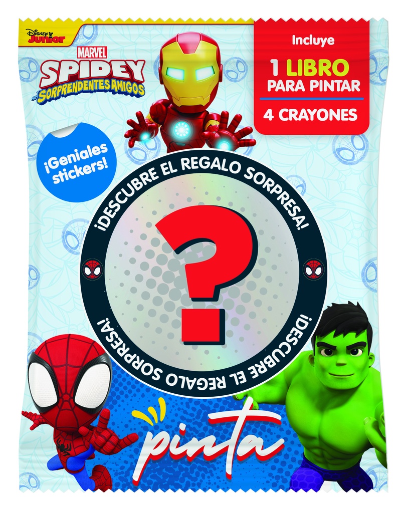 SET VERTICE MINI SORPRESA SPIDEY DISCONTINUO