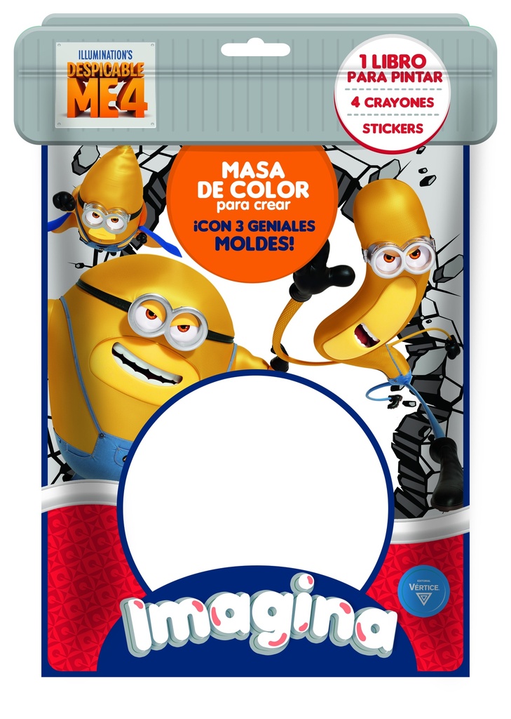 SET VERTICE FLOW PACK IMAGINA CON MASAS  MINIONS