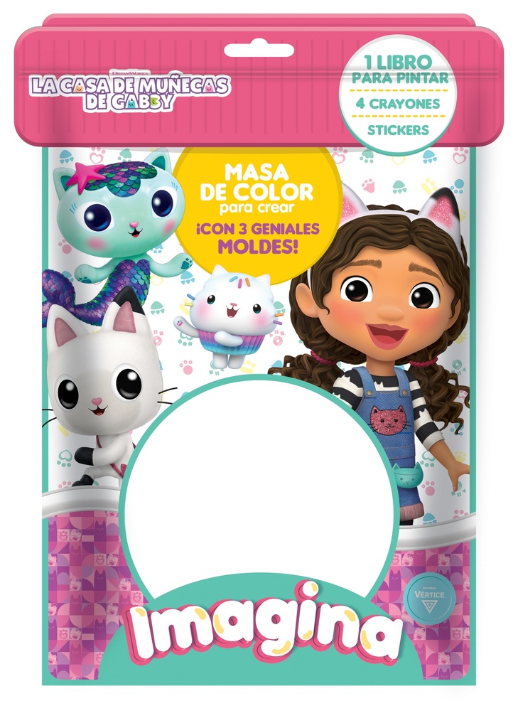 SET VERTICE FLOW PACK IMAGINA CON MASAS GABBY DOLL HOUSE