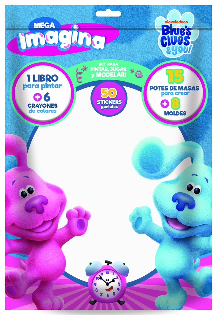 SET VERTICE FLOW PACK IMAGINA CON MEGA MASAS BLUE CLUES