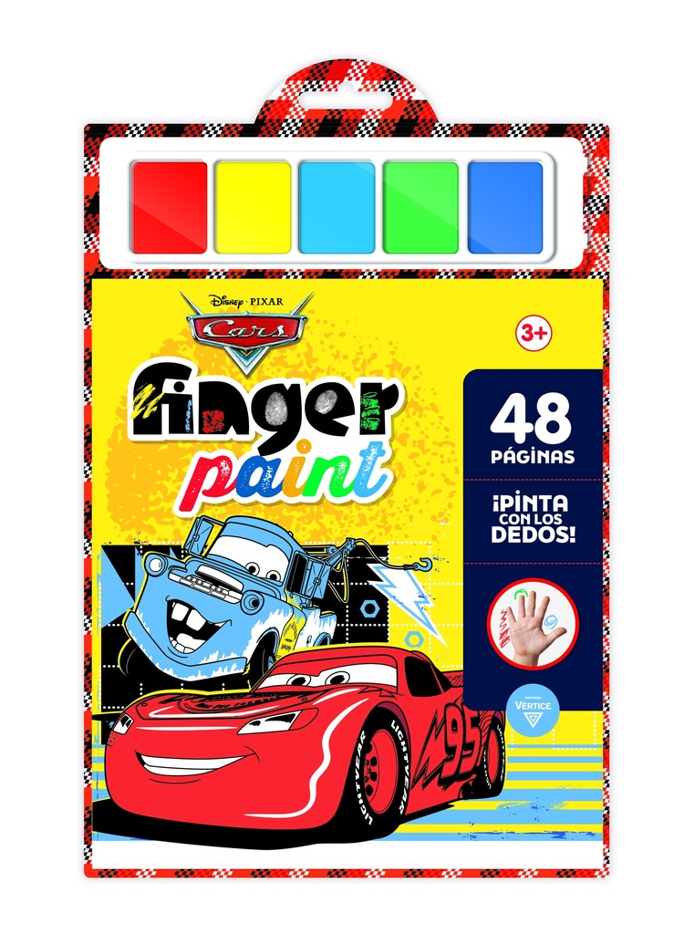 SET VERTICE FINGER PAINT CARS