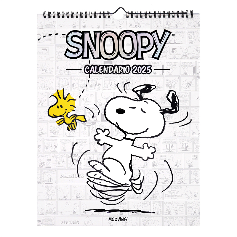 CALENDARIO MOOVING 40X30 SNOOPY