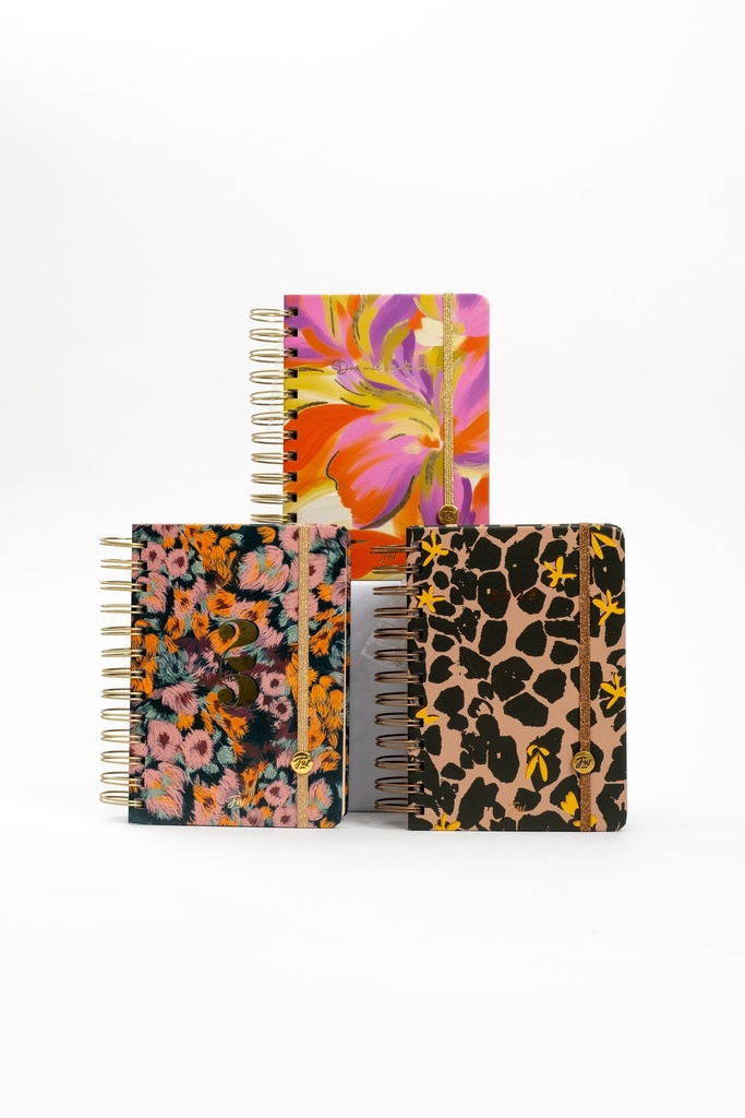 AGENDA FW 12X17 2DXP ESPIRALADA BOHO