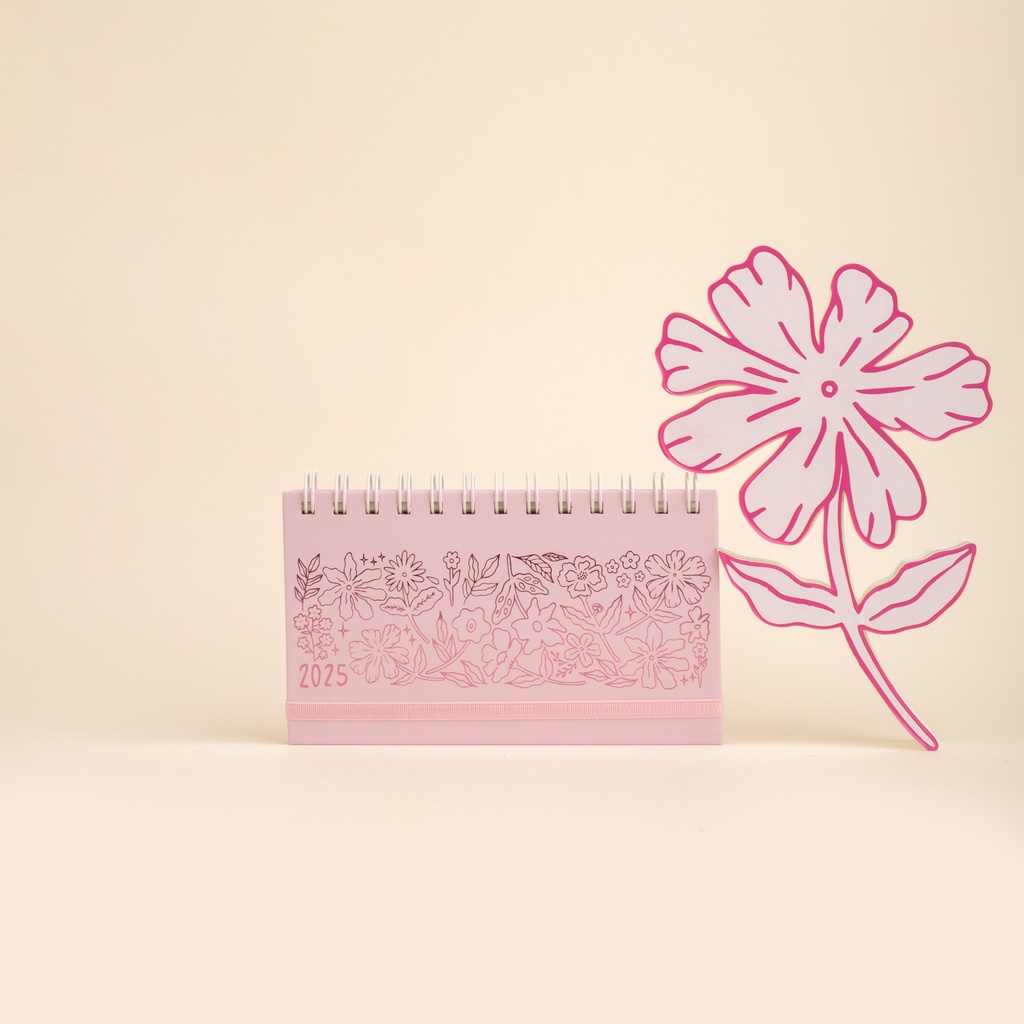 AGENDA FERA POCKET ESPIRALADA FLORES