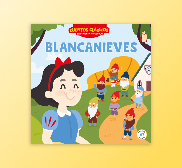 LIBROS 87 CUENTOS CLASICOS BLANCANIEVES