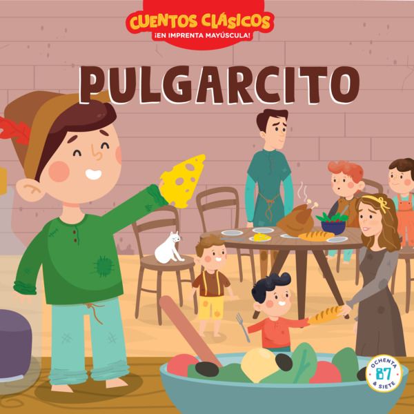 LIBROS 87 CUENTOS CLASICOS PULGARCITO