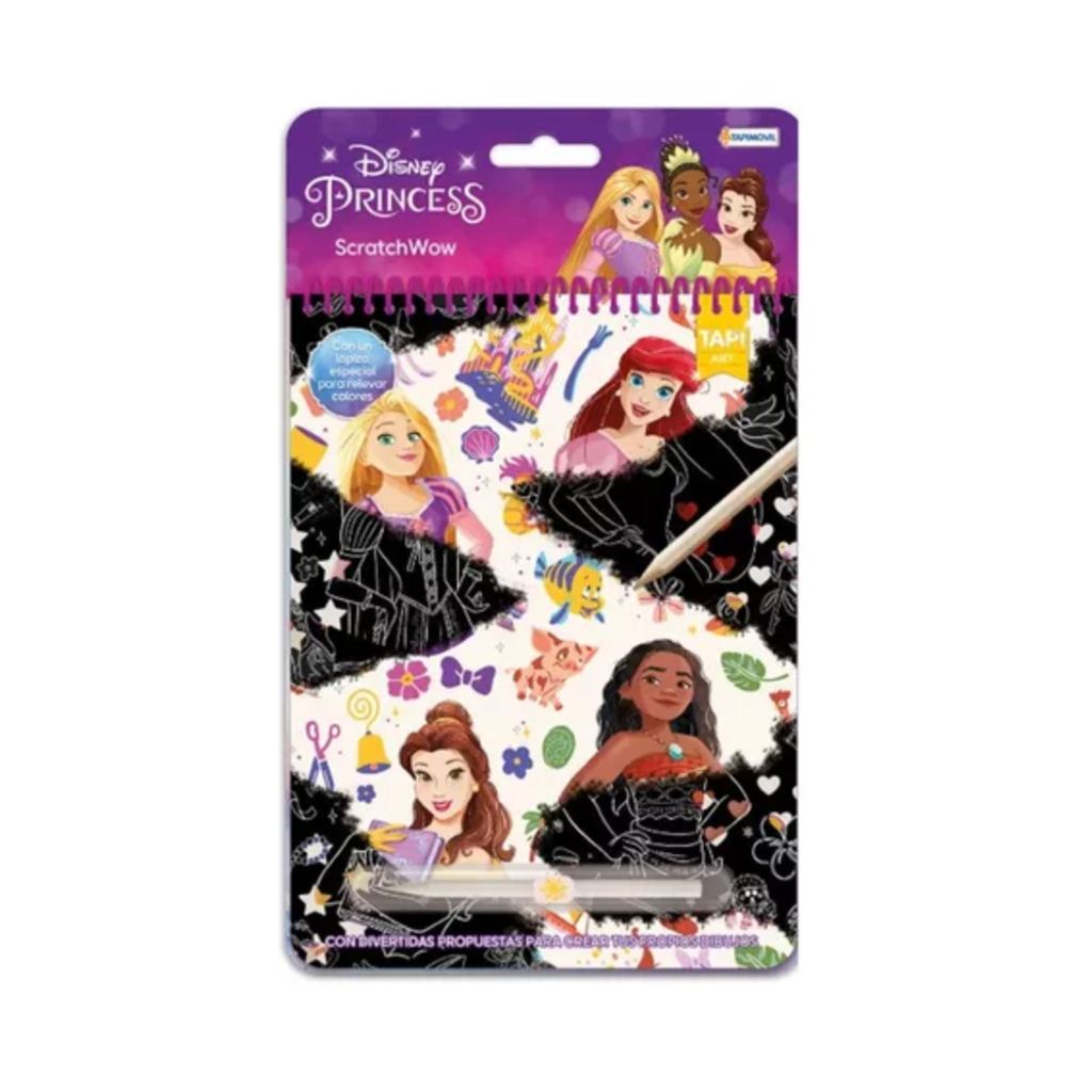 SET SCRATCH TAPIMOVIL DISNEY PRINCESAS