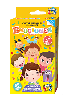 CARTAS INFANTILES SCHOOL FUN EMOCIONES