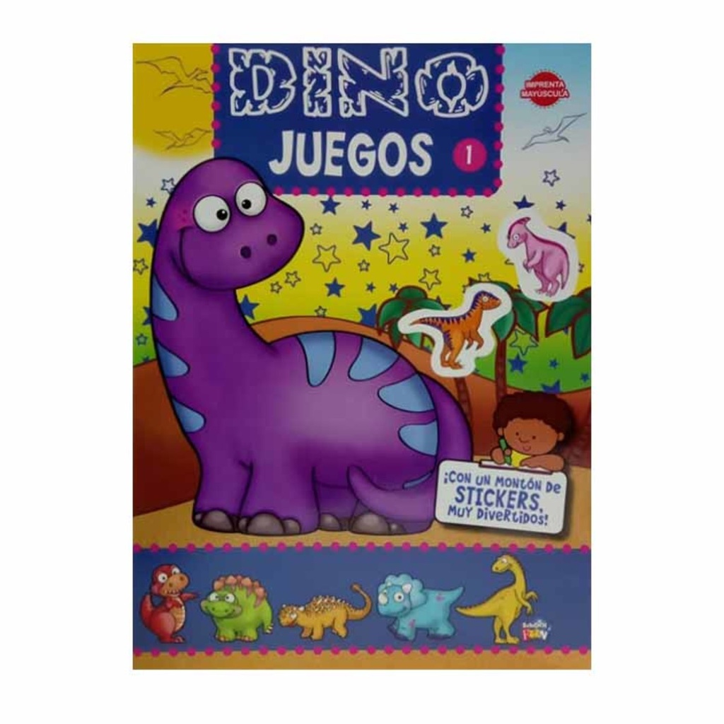 LIBRO SCHOOL FUN DINO JUEGOS 1