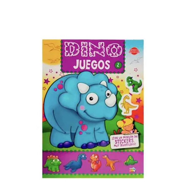 LIBRO SCHOOL FUN DINO JUEGOS 2