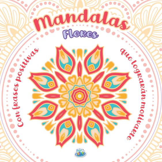 LIBRO BRAINY KIDS MANDALAS FLORES