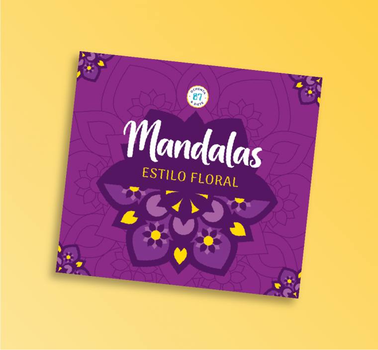 LIBROS 87 MANDALAS ESTILO FLORAL