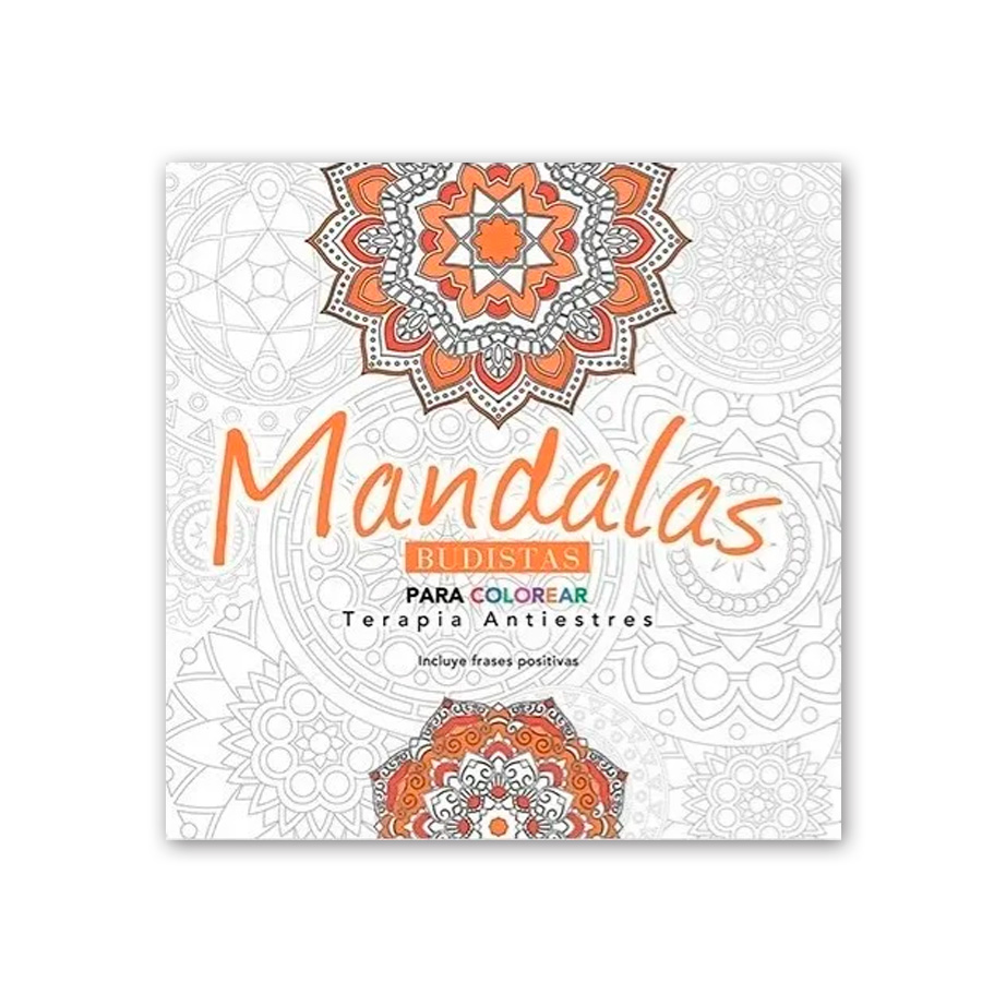 LIBRO MANDALAS ANTIESTRES BUDISTAS