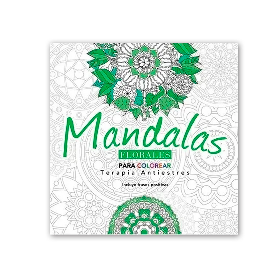 LIBRO MANDALAS ANTIESTRES FLORALES