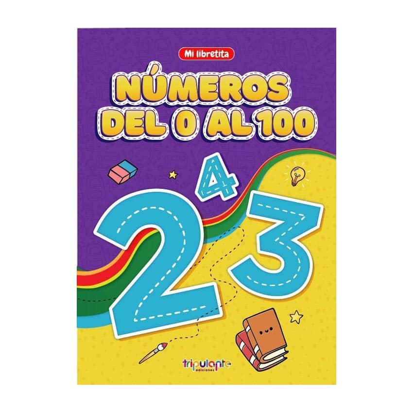 LIBRO MI LIBRETITA NUMEROS DEL 0 AL 100