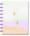 CUADERNO HAPPY NOTES ATARDECER 17X23CM RAYADO PUNTEADO C/DISCOS